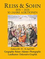 Reiss & Sohn.  Auction Sale 204: Geography. Travel. Atlases. Photography. Maps. Decorative Prints