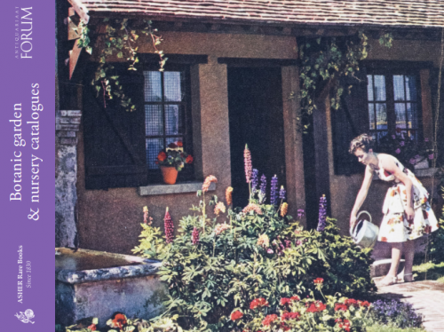 Asher: Botanic Garden & Nursery Catalogues