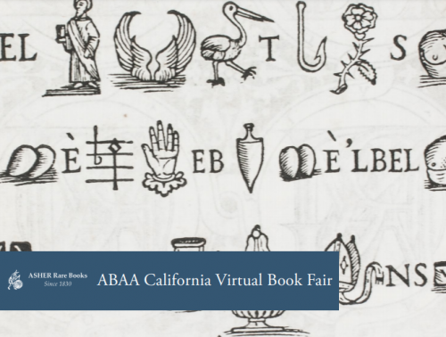 Asher Rare Books, California Virtual Book Fair