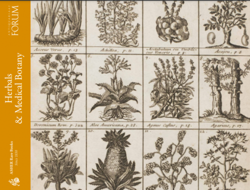 Asher Rare Books, Herbals & Medical Botany