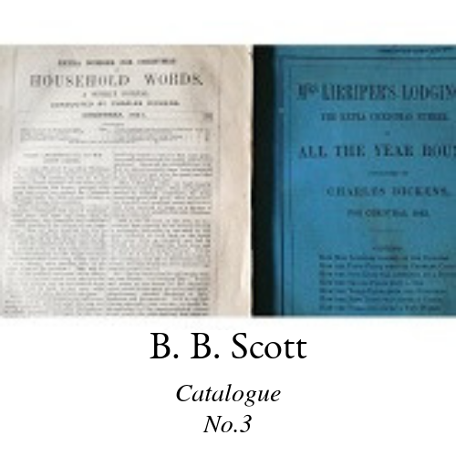 B. B. Scott Catalogue 3