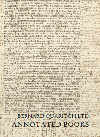 Bernard Quaritch Ltd, Annotated Books