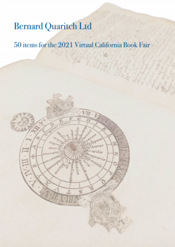 Quaritch, 50 items for the 2021 Virtual California Book Fair