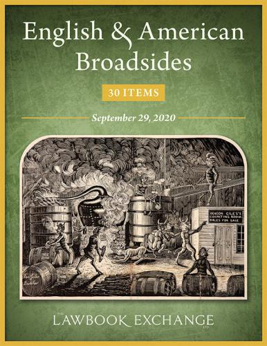Lawbook Exchange - broadsides