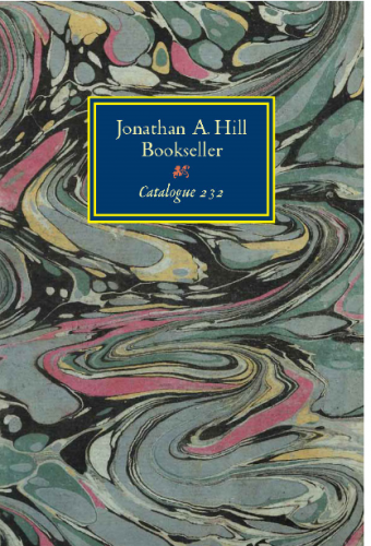 Jonathan A Hill, Catalogue 232