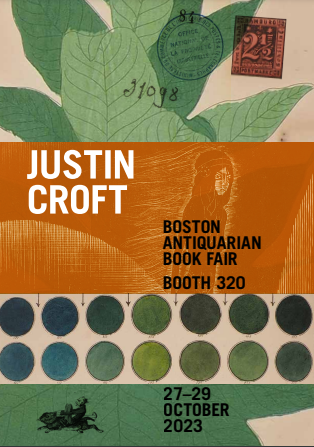 Justin Croft, Boston Antiquarian Book Fair