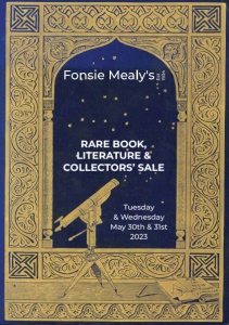 Fonsie Mealy Auctioneers, Rare Book, Literature & Collectors' Sale