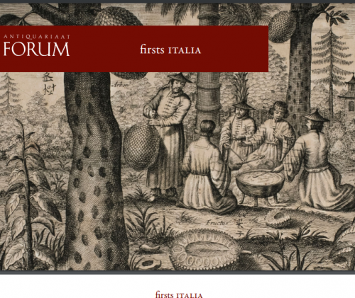Antiquariat Forum, Firsts Italia