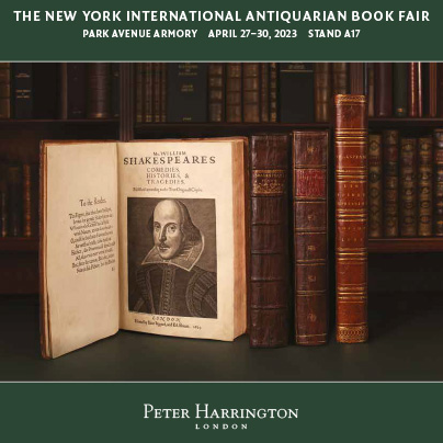 Peter Harrington, New York International Antiquarian Book Fair