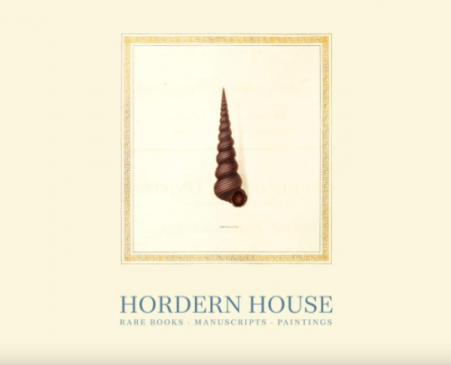 Hordern House, April