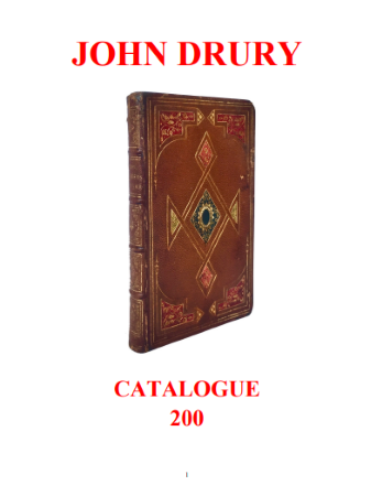 John Drury - Catalogue 200