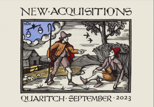 Bernard Quaritch Ltd, September New Acquisitions