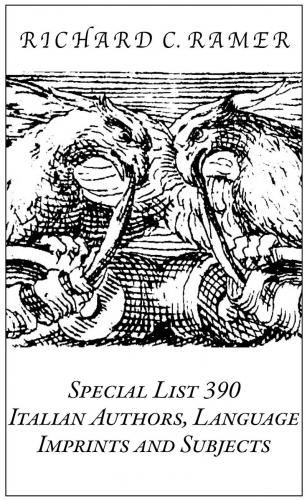 Richard Ramer : List 390, Italian Authors