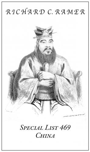 Richard Ramer, Special List 469, China