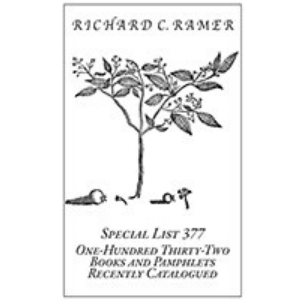 Richard Ramer Special List 377
