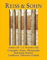 Reiss & Sohn, Auction Sale 218: Geography and Travel - Important Atlases - Photography - Maps - Decorative Prints