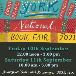York Rare Book Fair - Autumn Antiquarian Book Fair Season Open