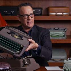 Tom Hanks California Typewriter