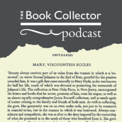 Mary Eccles Obituary