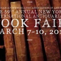 The 59th Annual New York International Antiquarian Book Fair