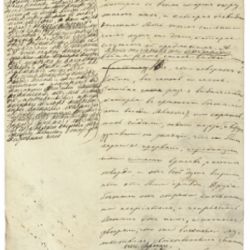 Tolstoy manuscript