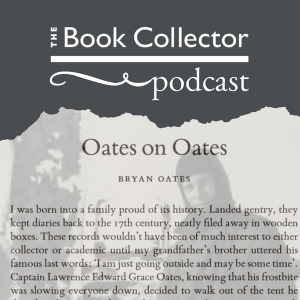 Book Collector Podcast - Oates on Oates