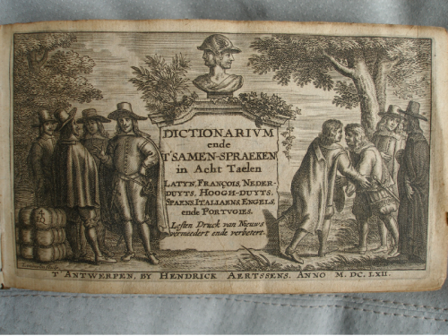 Nigel Stoughton - Barlement 1662 engraved title