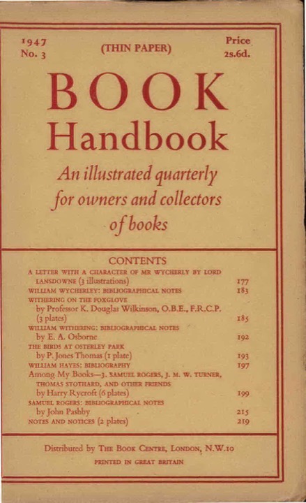 The Book Collector Front Cover The Book Collector front cover image