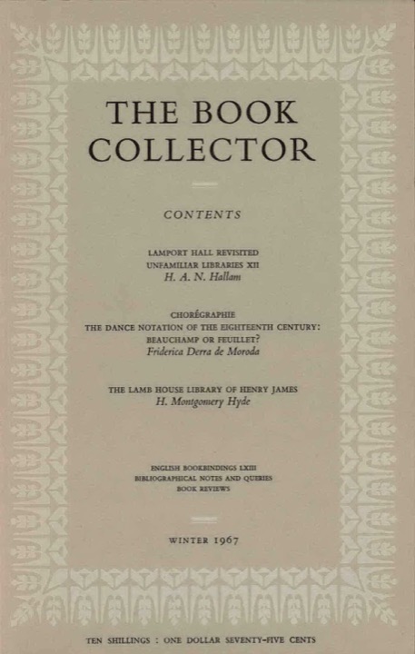 The Book Collector Front Cover The Book Collector front cover image