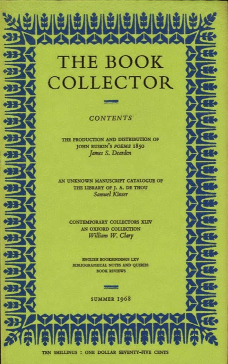 The Book Collector Front Cover The Book Collector front cover image