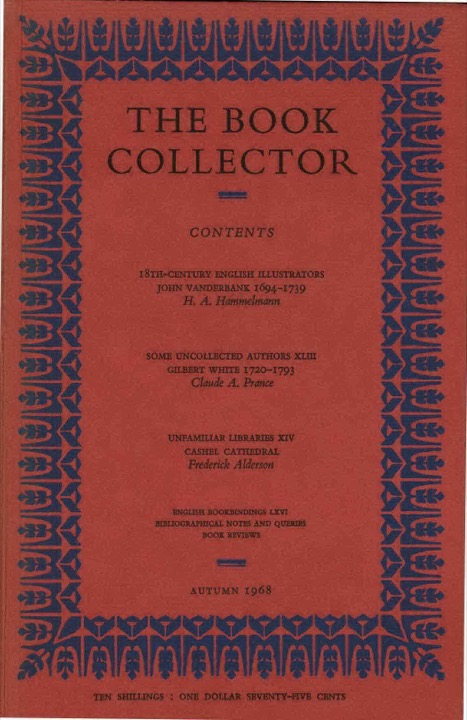 The Book Collector Front Cover The Book Collector front cover image