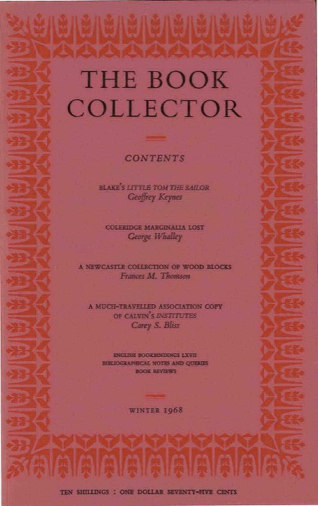 The Book Collector Front Cover The Book Collector front cover image