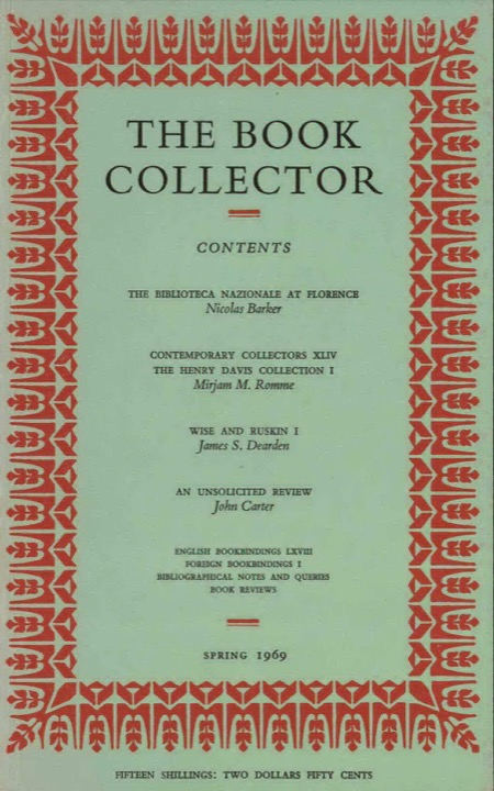 The Book Collector Front Cover The Book Collector front cover image