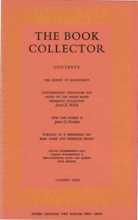 The Book Collector Front Cover The Book Collector front cover image