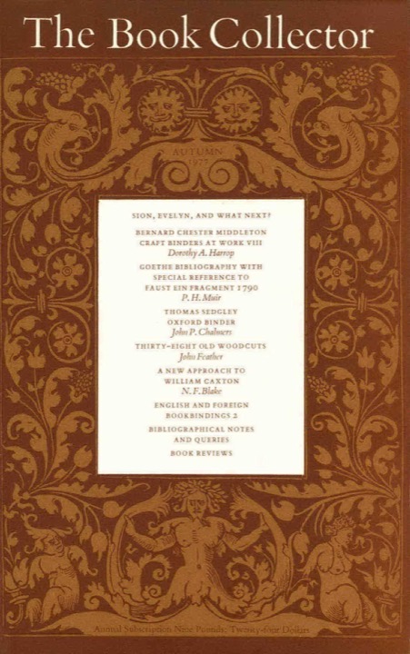 The Book Collector Front Cover The Book Collector front cover image