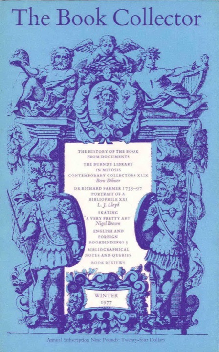The Book Collector Front Cover The Book Collector front cover image