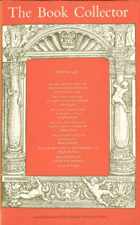 The Book Collector Front Cover The Book Collector front cover image