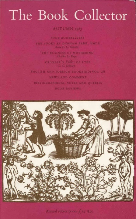 The Book Collector Front Cover The Book Collector front cover image