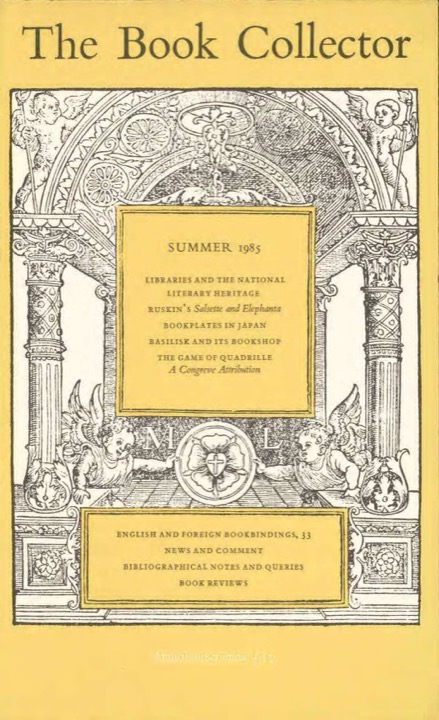 The Book Collector Front Cover The Book Collector front cover image