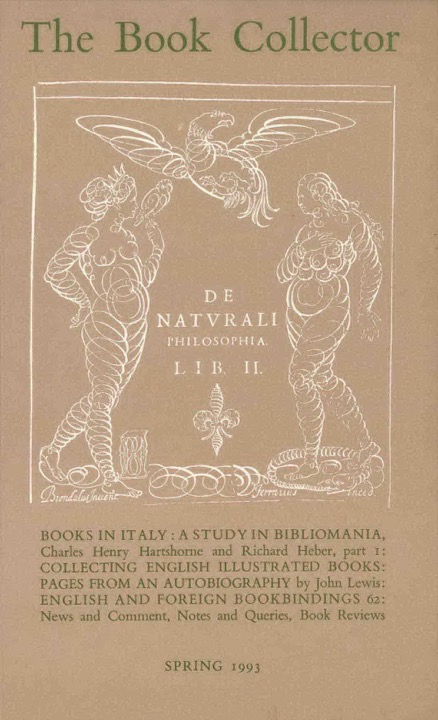 The Book Collector Front Cover The Book Collector front cover image