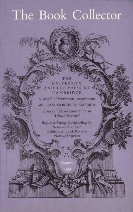 The Book Collector Front Cover The Book Collector front cover image