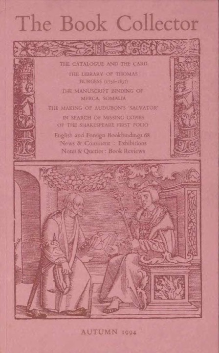 The Book Collector Front Cover The Book Collector front cover image