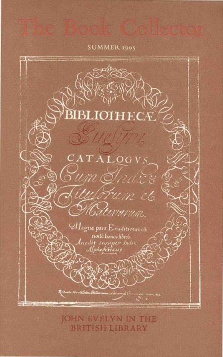 The Book Collector Front Cover The Book Collector front cover image