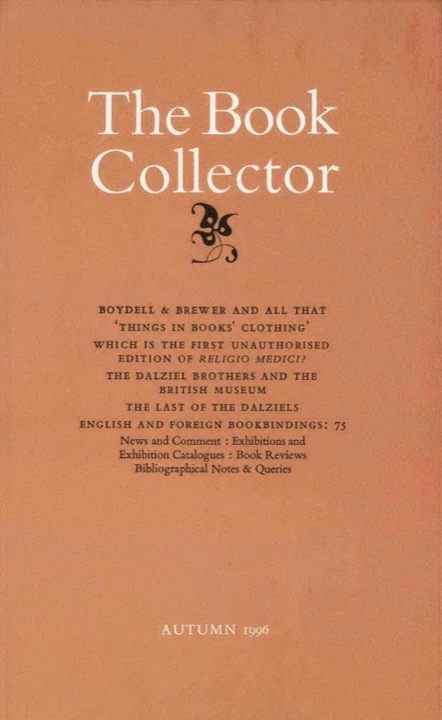The Book Collector Front Cover The Book Collector front cover image