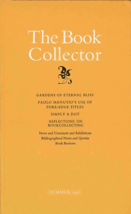 The Book Collector Front Cover The Book Collector front cover image