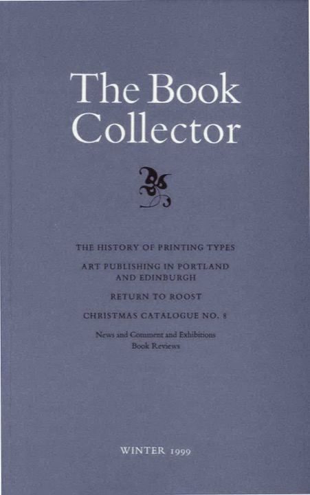 The Book Collector Front Cover The Book Collector front cover image