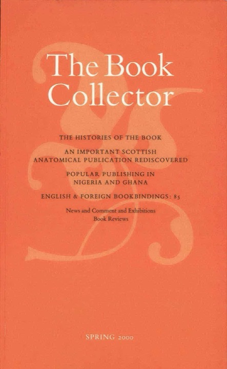 The Book Collector Front Cover The Book Collector front cover image