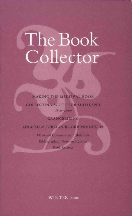 The Book Collector Front Cover The Book Collector front cover image