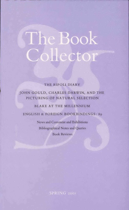 The Book Collector Front Cover The Book Collector front cover image