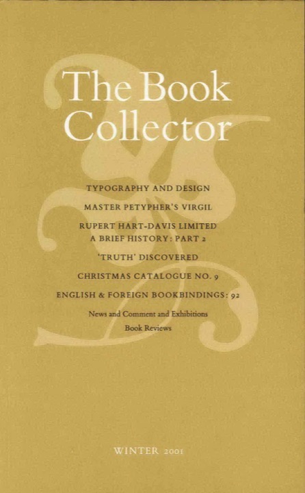 The Book Collector Front Cover The Book Collector front cover image